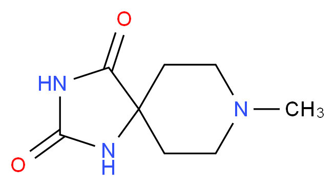 8-methyl-1,3,8-triazaspiro[4.5]decane-2,4-dione_Molecular_structure_CAS_52094-69-6)