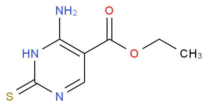 Ethyl 6-amino-2-thioxo-1,2-dihydropyrimidine-5-carboxylate_Molecular_structure_CAS_774-07-2)