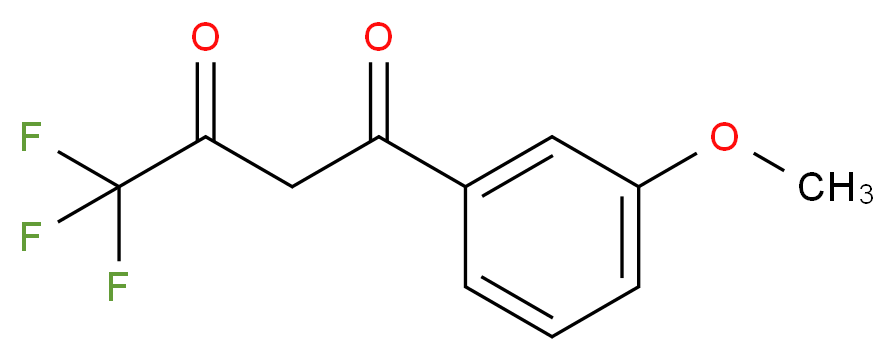 4,4,4-Trifluoro-1-(3-methoxyphenyl)butane-1,3-dione_Molecular_structure_CAS_57965-21-6)