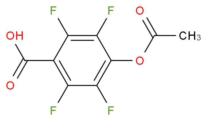 4-Acetoxy-2,3,5,6-tetrafluorobenzoic acid_Molecular_structure_CAS_)