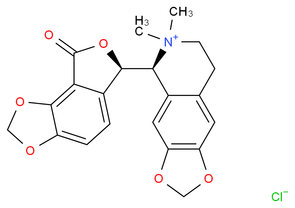 1(S),9(R)-(-)-Bicuculline methchloride_Molecular_structure_CAS_38641-83-7)