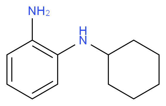 N-(2-aminophenyl)-N-cyclohexylamine_Molecular_structure_CAS_74628-31-2)