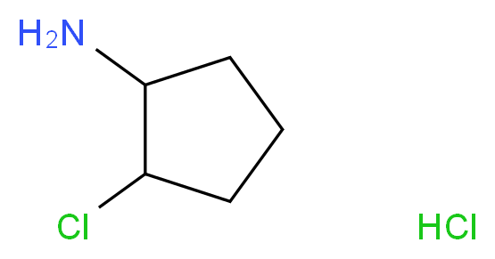 2-chlorocyclopentan-1-amine hydrochloride_Molecular_structure_CAS_)