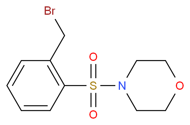 4-((2-(Bromomethyl)phenyl)sulfonyl)morpholine_Molecular_structure_CAS_941717-06-2)