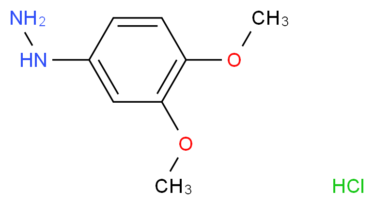 3,4-Dimethoxyphenylhydrazine hydrochloride_Molecular_structure_CAS_40119-17-3)