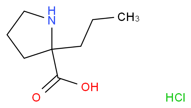 2-Propylproline hydrochloride_Molecular_structure_CAS_637020-45-2)