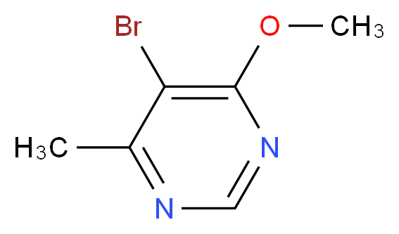 5-bromo-4-methoxy-6-methylpyrimidine_Molecular_structure_CAS_4319-87-3)