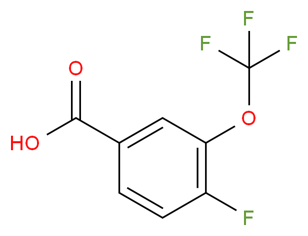 4-Fluoro-3-(trifluoromethoxy)benzoic acid_Molecular_structure_CAS_886496-49-7)