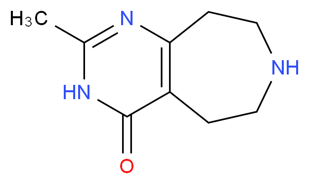 2-methyl-3,5,6,7,8,9-hexahydro-4H-pyrimido[4,5-d]azepin-4-one_Molecular_structure_CAS_391953-90-5)