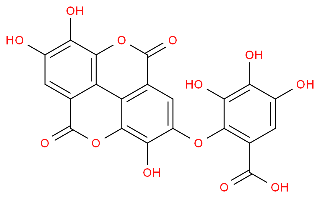 Valoneic acid dilactone_Molecular_structure_CAS_60202-70-2)