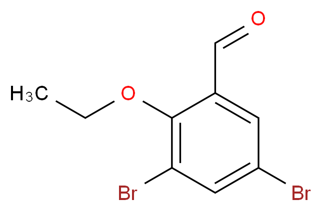 3,5-Dibromo-2-ethoxybenzaldehyde_Molecular_structure_CAS_)