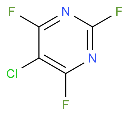 5-Chloro-2,4,6-trifluoropyrimidine_Molecular_structure_CAS_697-83-6)