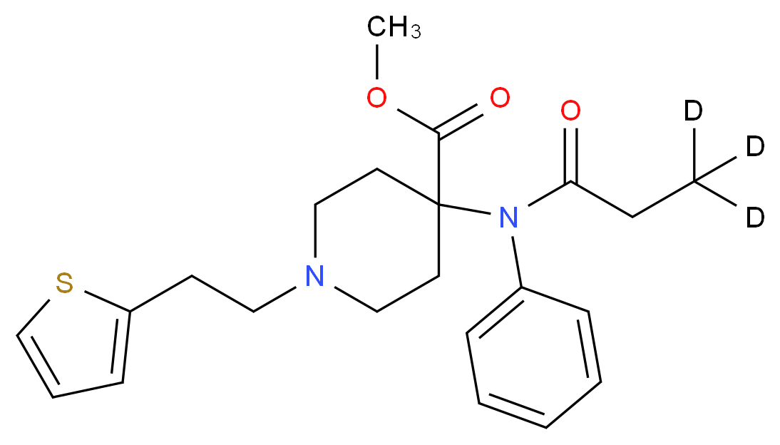 Thiofentanil-d3_Molecular_structure_CAS_)