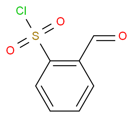 2-formylbenzene-1-sulfonyl chloride_Molecular_structure_CAS_21639-41-8)