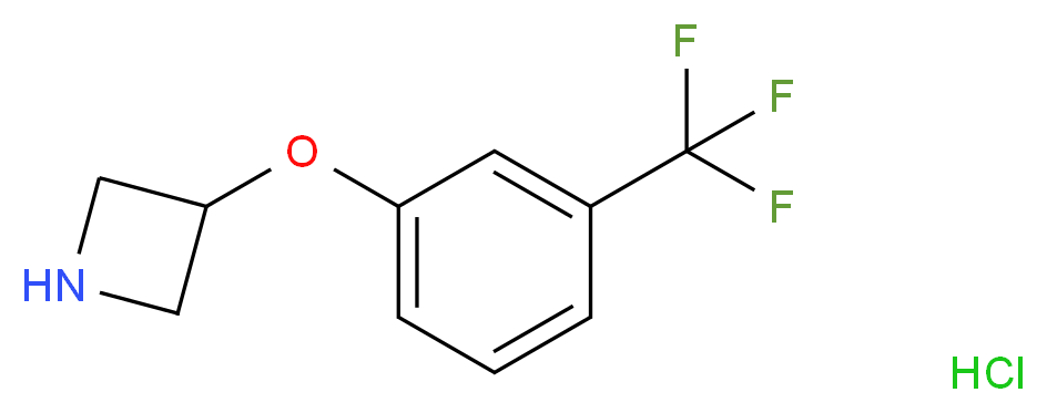 3-[3-(Trifluoromethyl)phenoxy]-azetidine hydrochloride_Molecular_structure_CAS_1188374-88-0)