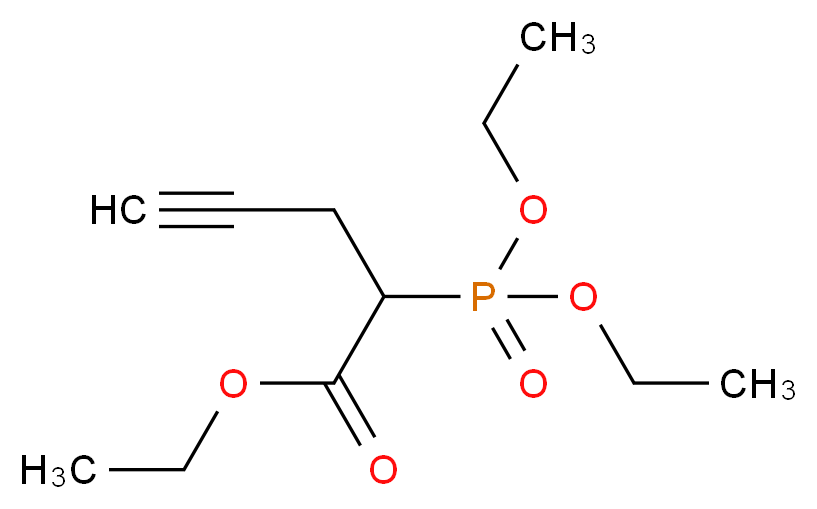 Triethyl α-propargylphosphonoacetate_Molecular_structure_CAS_26199-74-6)