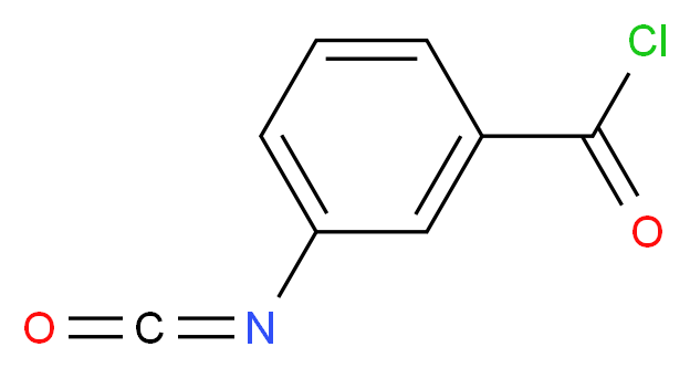 3-Isocyanatobenzoyl chloride_Molecular_structure_CAS_5180-79-0)