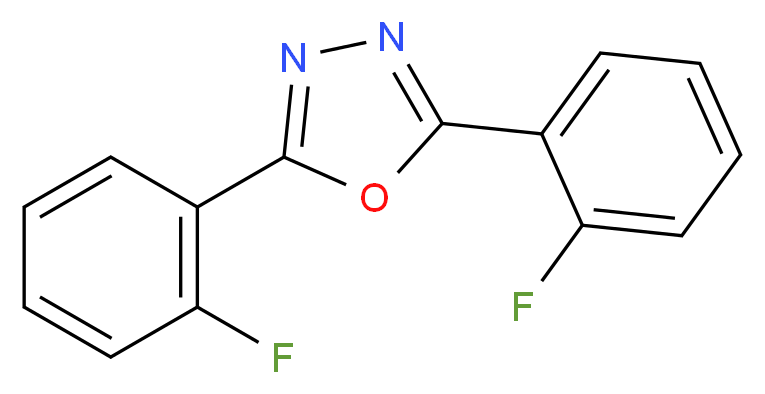2,5-Bis(2-fluorophenyl)-1,3,4-oxadiazole 99%_Molecular_structure_CAS_62681-98-5)