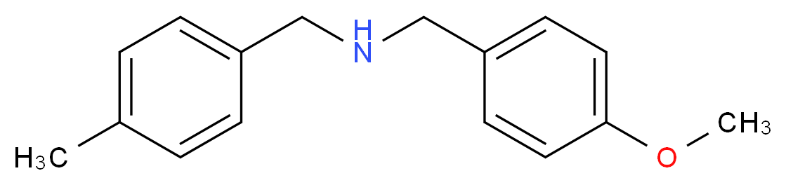 (4-Methoxy-benzyl)-(4-methyl-benzyl)-amine_Molecular_structure_CAS_)