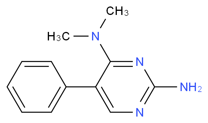 N~4~,N~4~-dimethyl-5-phenyl-2,4-pyrimidinediamine_Molecular_structure_CAS_)