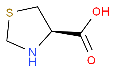 L-4-Thiazolidinecarboxylic acid_Molecular_structure_CAS_34592-47-7)