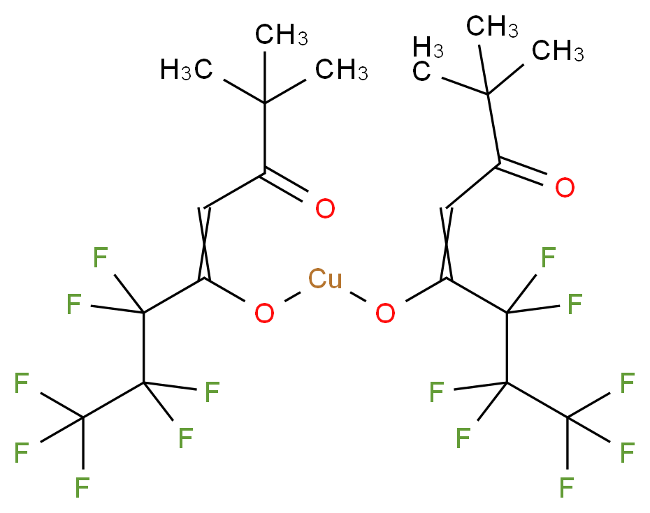 Copper bis(6,6,7,7,8,8,8-heptafluoro-2,2-dimethyl-3,5-octanedionate)_Molecular_structure_CAS_80289-21-0)