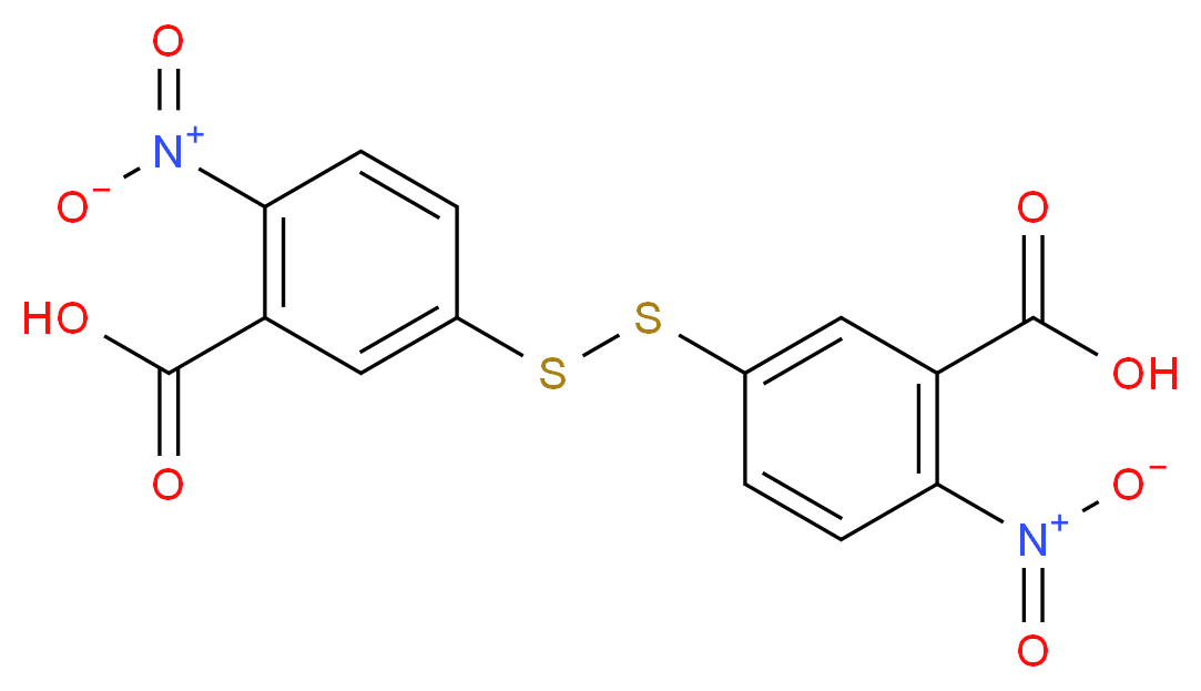5,5'-DITHIOBIS-(2-NITROBENZOIC ACID)_Molecular_structure_CAS_69-78-3)