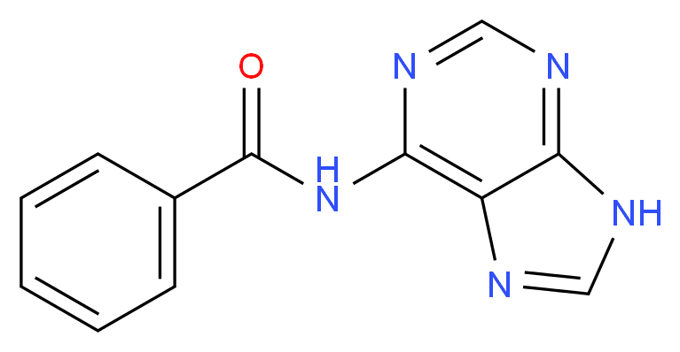 N-(9H-Purin-6-yl)benzamide 94%_Molecular_structure_CAS_)