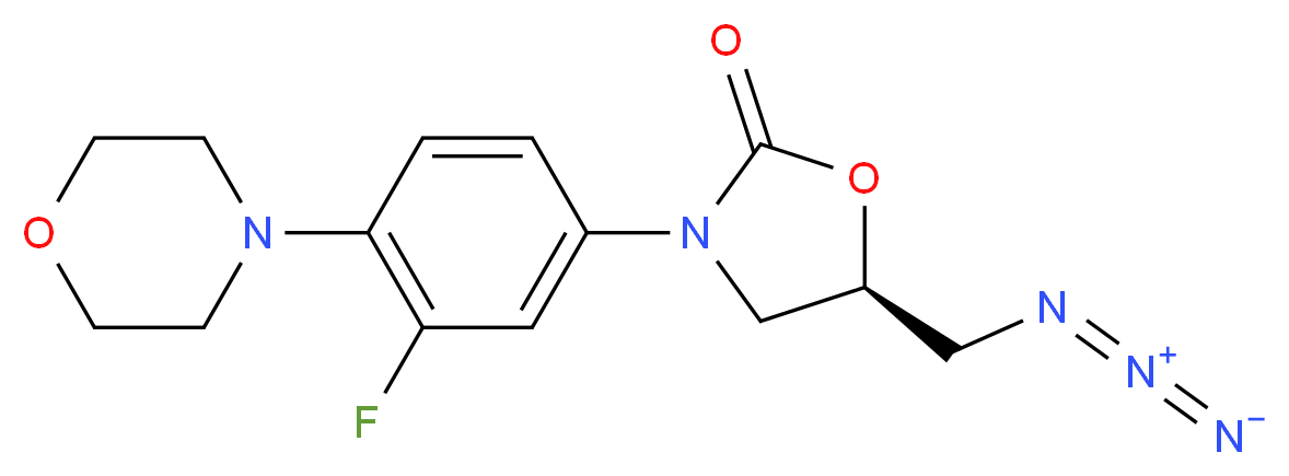Deacetamide Linezolid Azide_Molecular_structure_CAS_168828-84-0)