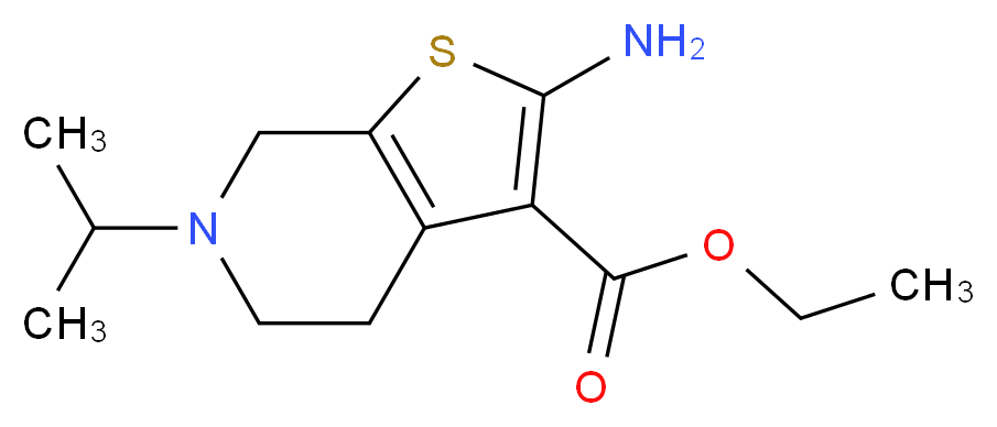 ethyl 2-amino-6-isopropyl-4,5,6,7-tetrahydrothieno[2,3-c]pyridine-3-carboxylate_Molecular_structure_CAS_74022-33-6)