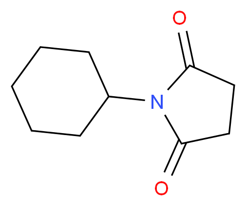 N-(Cyclohexyl)succinimide_Molecular_structure_CAS_6301-71-9)