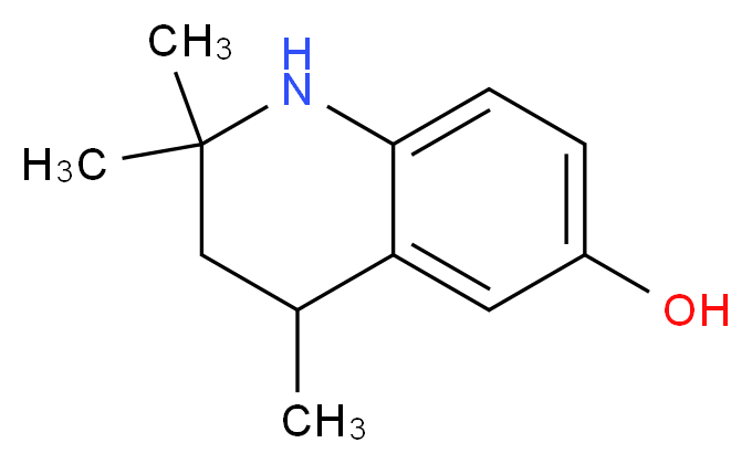 2,2,4-Trimethyl-1,2,3,4-tetrahydroquinolin-6-ol_Molecular_structure_CAS_61855-46-7)