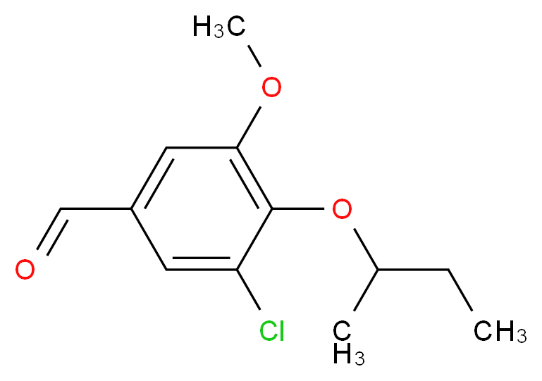 4-sec-butoxy-3-chloro-5-methoxybenzaldehyde_Molecular_structure_CAS_872183-59-0)