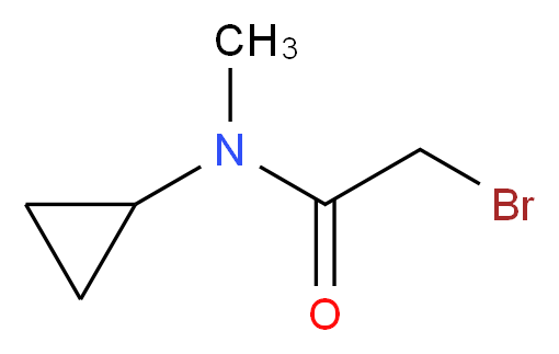 2-bromo-N-cyclopropyl-N-methylacetamide_Molecular_structure_CAS_)