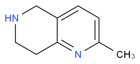2-methyl-5,6,7,8-tetrahydro-1,6-naphthyridine_Molecular_structure_CAS_83081-93-0)