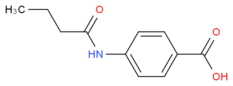 4-(Butyrylamino)benzoic acid_Molecular_structure_CAS_99855-49-9)