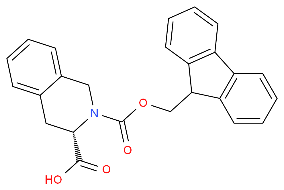 (S)-N-Fmoc-1,2,3,4-tetrahydroisoquinoline-3-carboxylic acid_Molecular_structure_CAS_136030-33-6)
