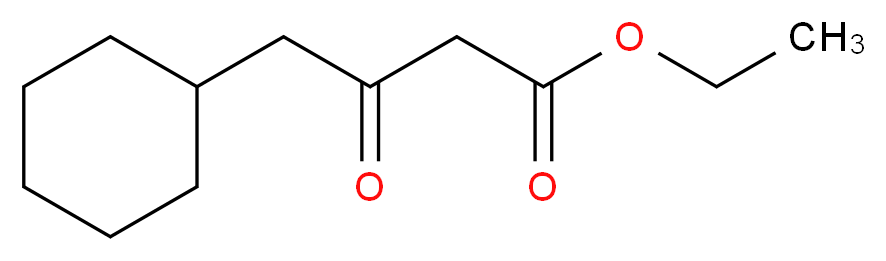 4-Cyclohexyl-3-oxo-butyric acid ethyl ester_Molecular_structure_CAS_64127-44-2)