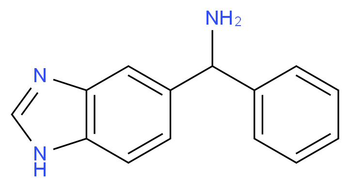 (1H-Benzo[d]imidazol-5-yl)(phenyl)methanamine_Molecular_structure_CAS_929974-45-8)