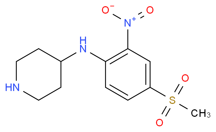 N-[4-(Methylsulfonyl)-2-nitrophenyl]piperidin-4-amine_Molecular_structure_CAS_849035-94-5)