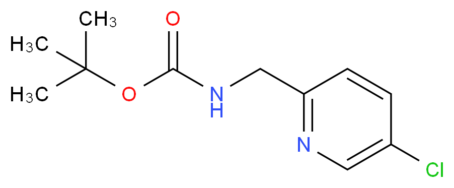 tert-Butyl ((5-chloropyridin-2-yl)methyl)carbamate_Molecular_structure_CAS_67938-77-6)