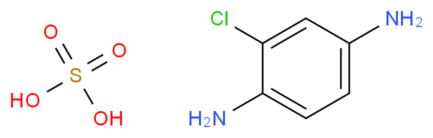 2-Chloro-p-phenylenediamine sulfate_Molecular_structure_CAS_61702-44-1)