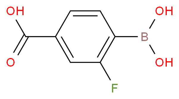 4-Carboxy-2-fluorobenzeneboronic acid 98%_Molecular_structure_CAS_851335-07-4)