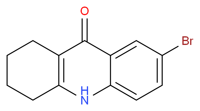 7-Bromo-1,3,4,10-tetrahydro-2H-acridin-9-one_Molecular_structure_CAS_)
