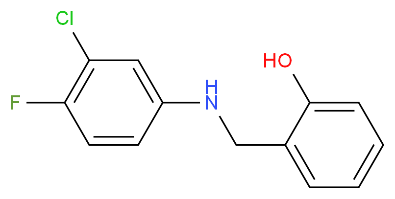 2-[(3-Chloro-4-fluoro-phenylamino)-methyl]-phenol_Molecular_structure_CAS_)