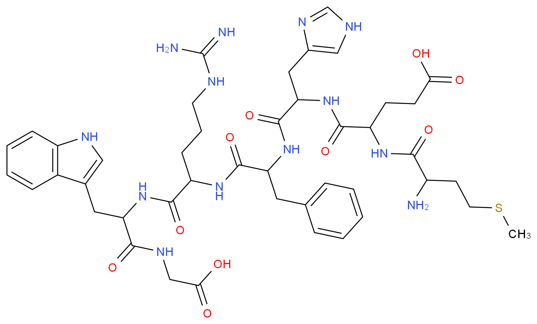 ADRENOCORTICOTROPIC HORMONE, Fragment 4-10_Molecular_structure_CAS_4037-01-8)