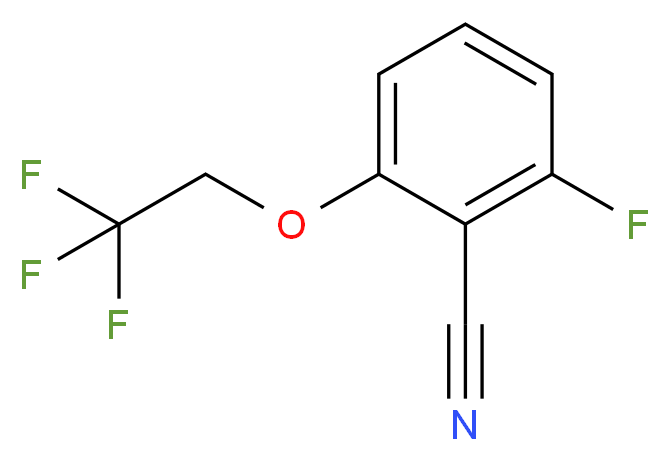 2-fluoro-6-(2,2,2-trifluoroethoxy)benzenecarbonitrile_Molecular_structure_CAS_119584-74-6)