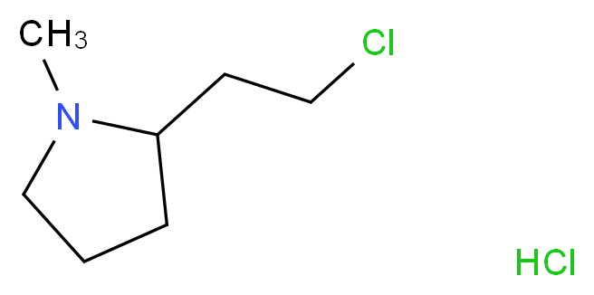 2-(2-Chloroethyl)-1-methylpyrrolidine hydrochloride_Molecular_structure_CAS_56824-22-7)