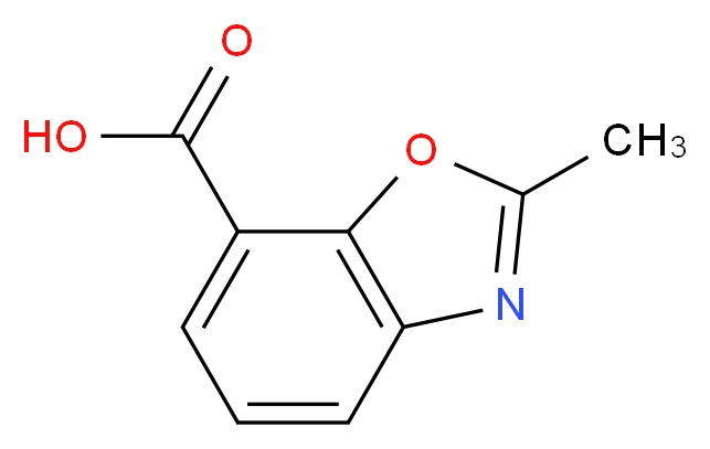 2-Methyl-1,3-benzoxazole-7-carboxylic acid_Molecular_structure_CAS_)