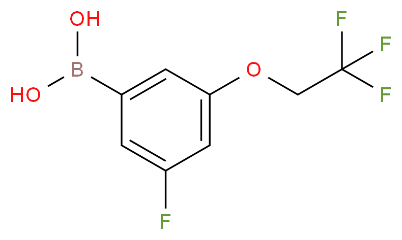 (3-Fluoro-5-(2,2,2-trifluoroethoxy)phenyl)boronic acid_Molecular_structure_CAS_850589-55-8)